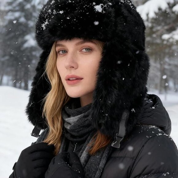 Winter Cozy Plush Fur Hat main image 9